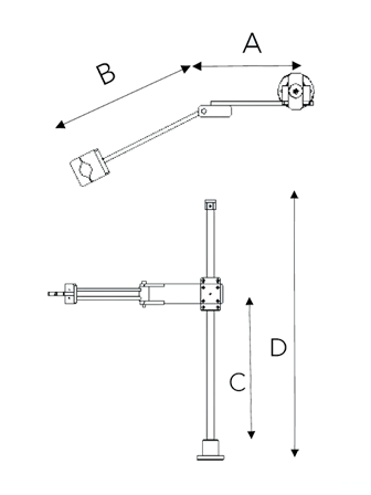 Articulated Torque Reaction Arms