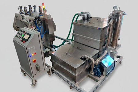 Disc Filter Cleaning Machine