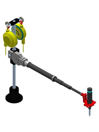 Horizontal Telescopic Torque Reaction Arms