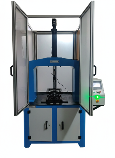 load vs displacement test rig